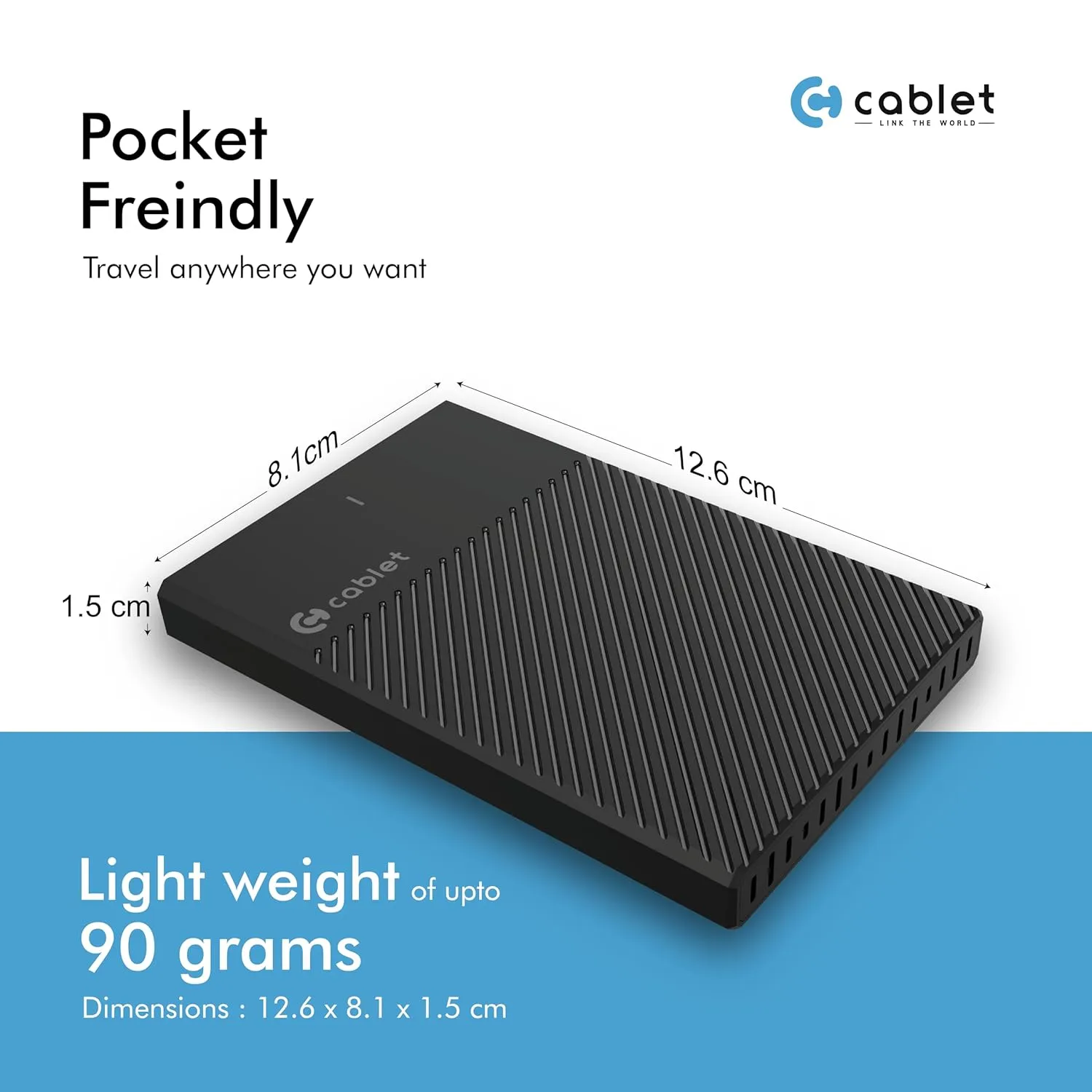 Cablet SSD Casing 2.5 Inch Sata USB 3.0 (HD2522 U3) view 7
